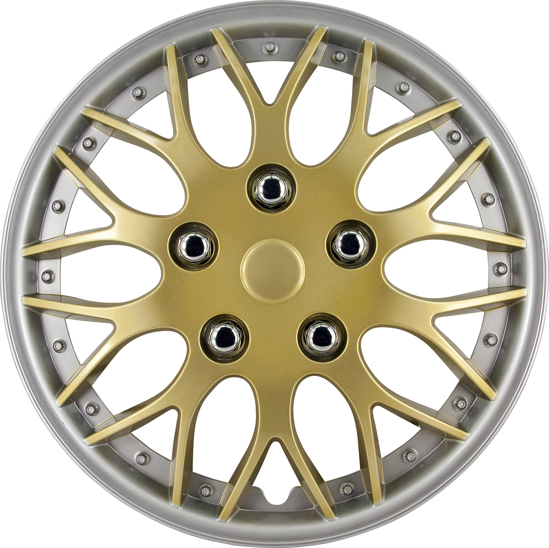 4 enjoliveurs Missouri 14" or