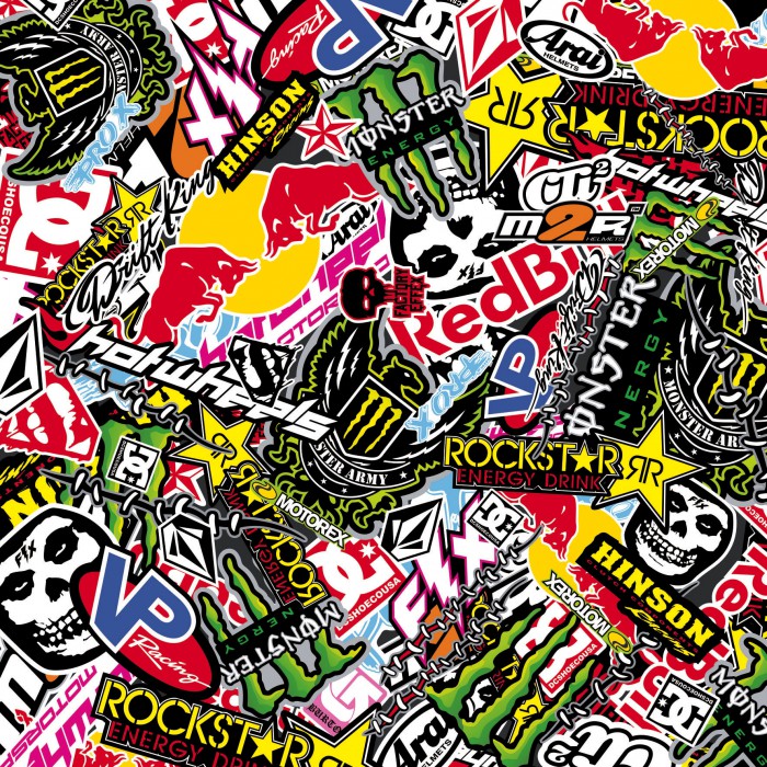 STICKERS BOMBERS AUTOCOLLANT 20 X 10CM KIT DECO MOTO CROSS DIRT KX YZ CR  YZF | eBay