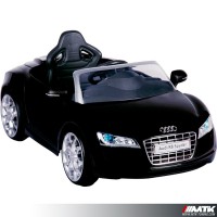 Audi R8 noire - Voiture électrique pour enfant