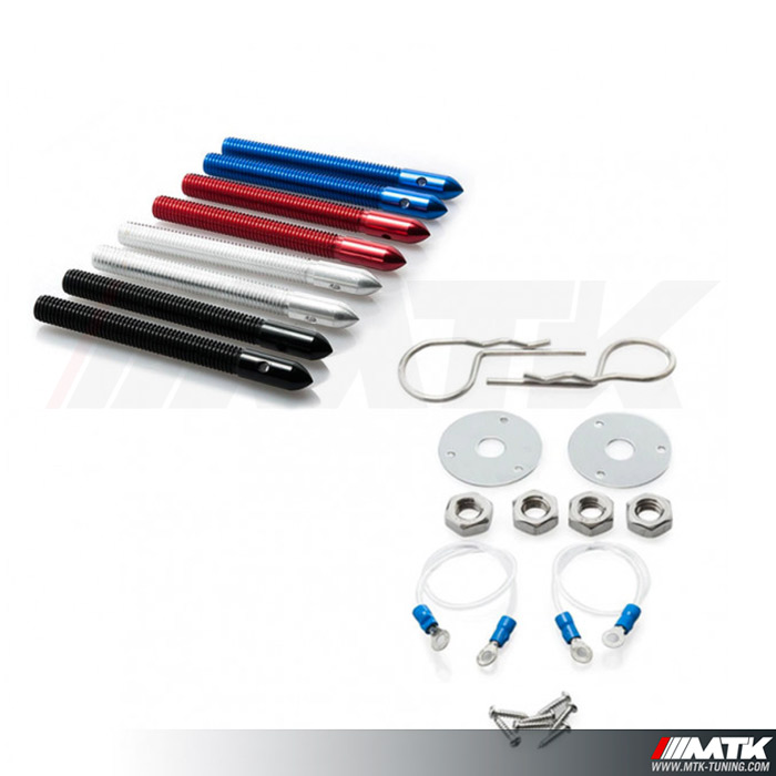 Accessoires de carrosserie - Adhésifs - bavettes - supports de plaque -  anneaux de remorquage - antennes - attaches - grilles