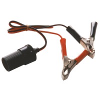 Prise allume cigare avec pince de batterie