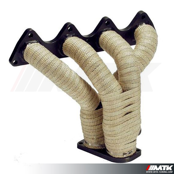 Bande thermique moto, protection thermique échappement moto