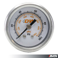 Manomètre pression essence Deatschwerks 0 - 7 Bars 