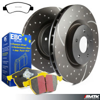 Pack Freinage EBC Peugeot 208 1.6 hdi 