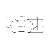 Plaquettes Arrière Endless N39S Porsche 991 - 992 GT3