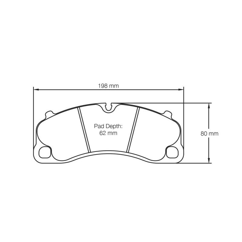 Plaquettes Avant Endless ME20 Porsche 991 - 992 GT3