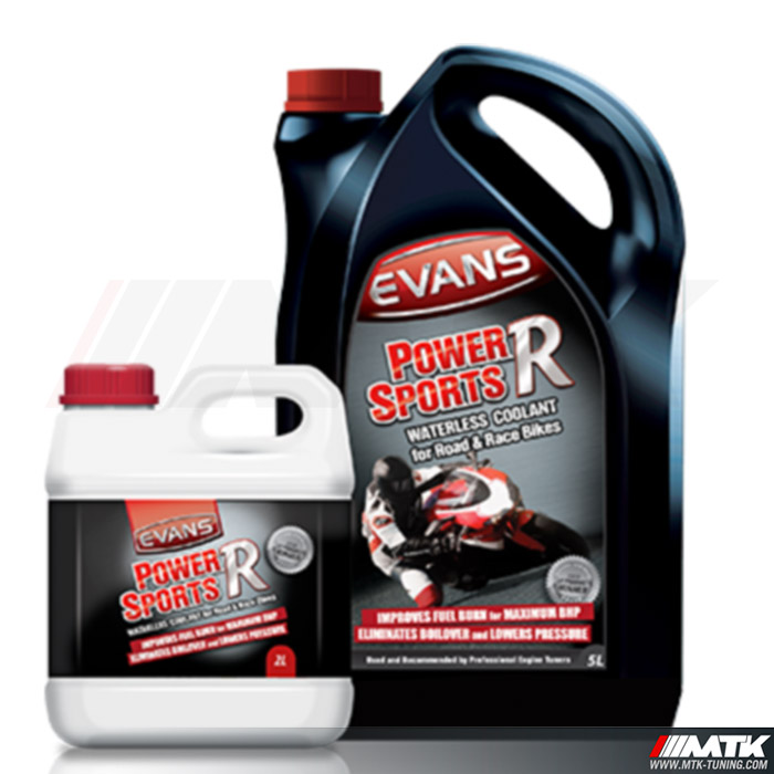 Liquide de Refroidissement Sans Eau Evans Moto route/course 2L - Gt2i