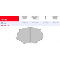 Plaquettes Ferodo DS 2500 FCP1011H - Mazda MX5