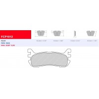 Plaquettes Ferodo DS 2500 FCP1012H - Mazda MX5