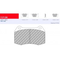 Plaquettes Ferodo DS UNO FCP1298Z