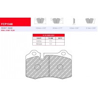 Plaquettes Ferodo DS UNO FCP1348Z Peugeot 208 GTI