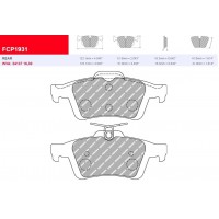 Plaquettes Ferodo DS 2500 FCP1931H