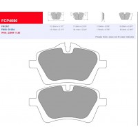 Plaquettes Ferodo DS 2500 FCP4080H - Mini