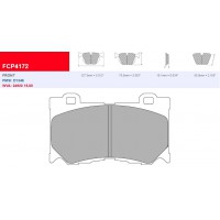 Plaquettes Ferodo DS 2500 FCP4172H - NISSAN 370 Z