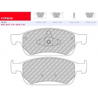 Plaquettes Ferodo DS 2500 FCP4416H FORD Focus 3 ST