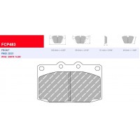 Plaquettes Ferodo DS 2500 FCP483H - MAZDA RX7