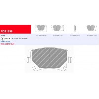 Plaquettes Ferodo DS 2500 FCP1636H - Seat