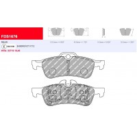 Plaquettes Ferodo DS Performance FDS1676 - MINI