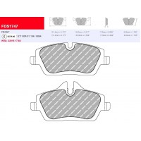 Plaquettes Ferodo DS 2500 FCP1747H - BMW