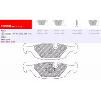 Plaquettes Ferodo DS 2500 FCP296H - BMW