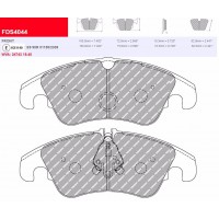 Plaquettes Ferodo DS 2500 FCP4044 FOCUS 2 RS
