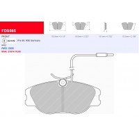 Plaquettes Ferodo DS 3000 FCP565R