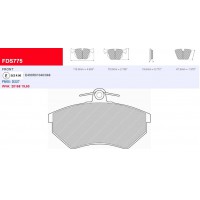 Plaquettes Ferodo DS 2500 FCP775H - AUDI