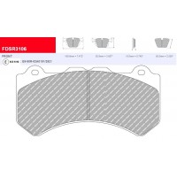 Plaquettes Ferodo DS 2500 FRP3106H - NISSAN
