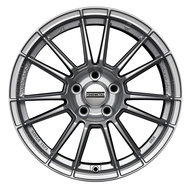 Jante Fondmetal 9RR silver 17x7 ET 40