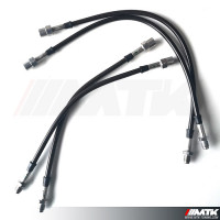 Flexibles de frein Goodridge Mercedes Classe C 203
