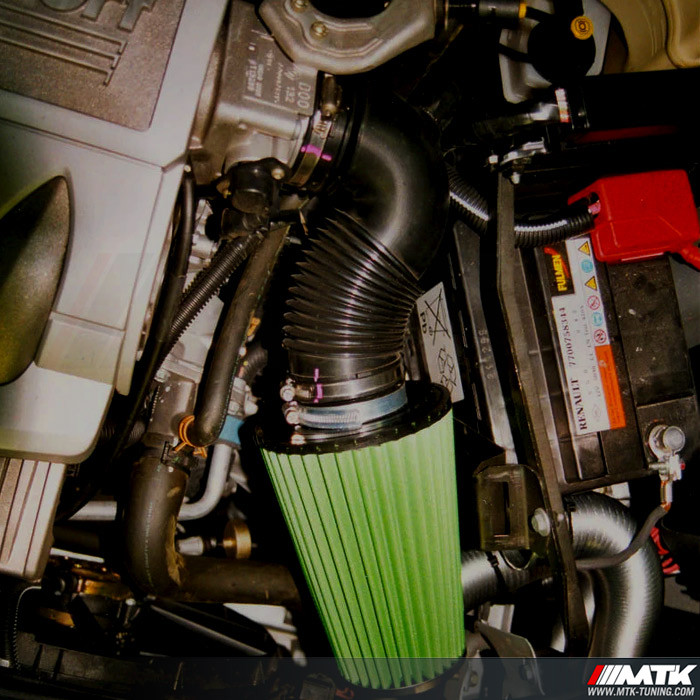 Kit d'admission direct Green P375 Renault Clio 2 RS 2.0i 16V