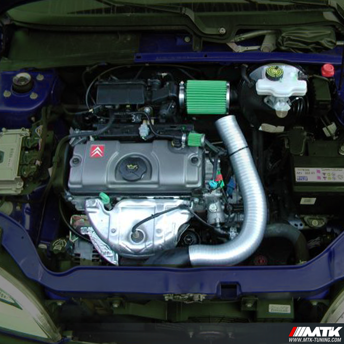 Kit d'admission direct Green P163 Peugeot 206 1.1i 60cv