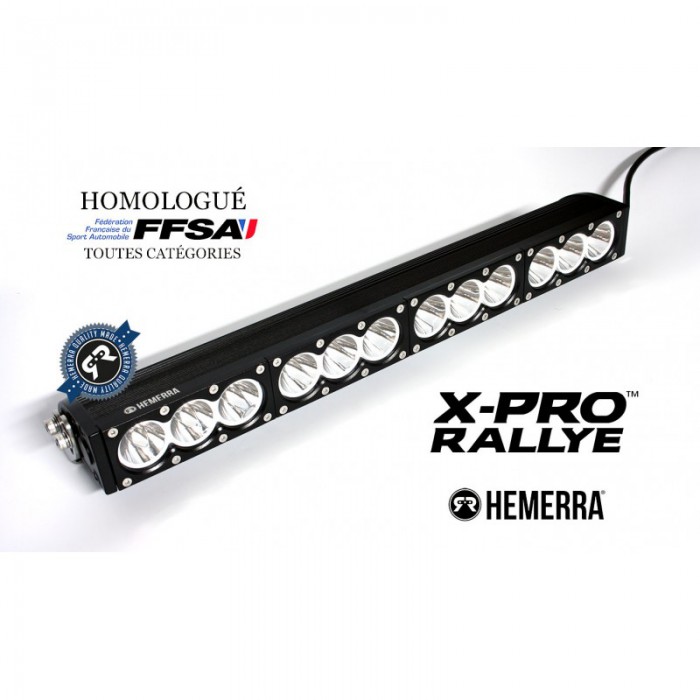 Barre LED X-PRO Rallye - rampe de led FFSA