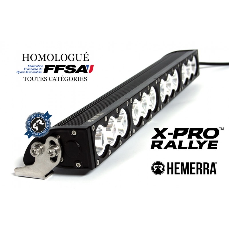 Barre LED X-PRO Rallye - rampe de led FFSA