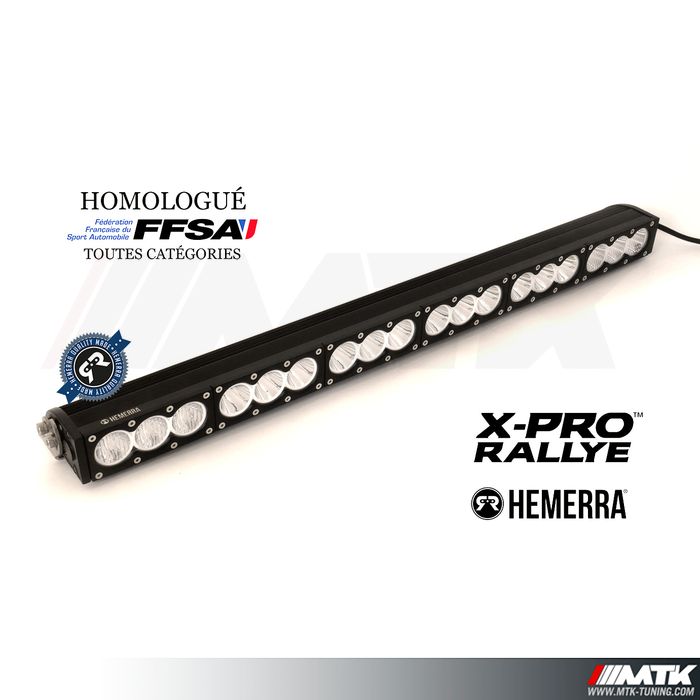 Barre LED X-PRO Rallye 18 - rampe de led FFSA