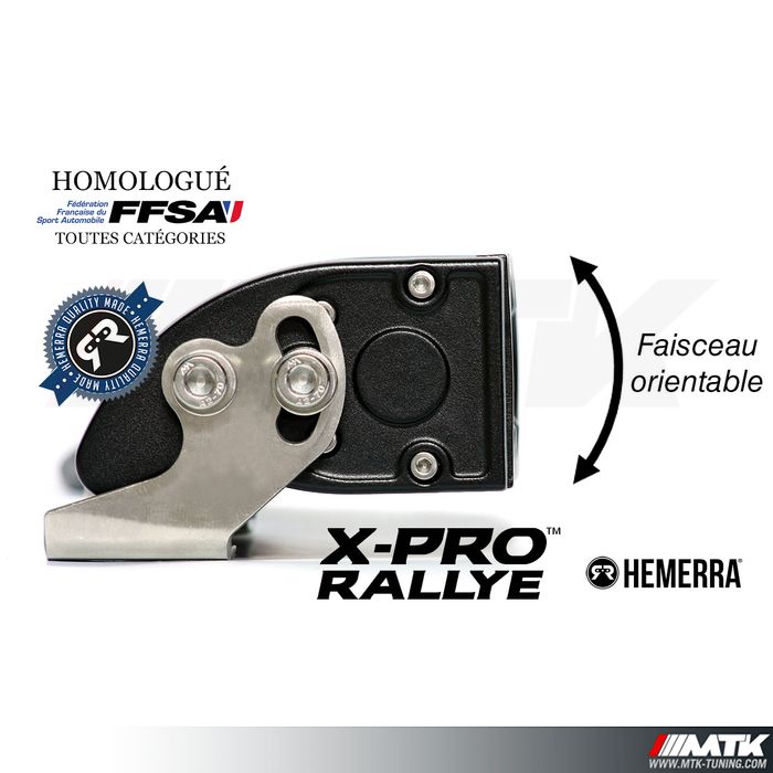 Barre LED X-PRO Rallye 18 - rampe de led FFSA