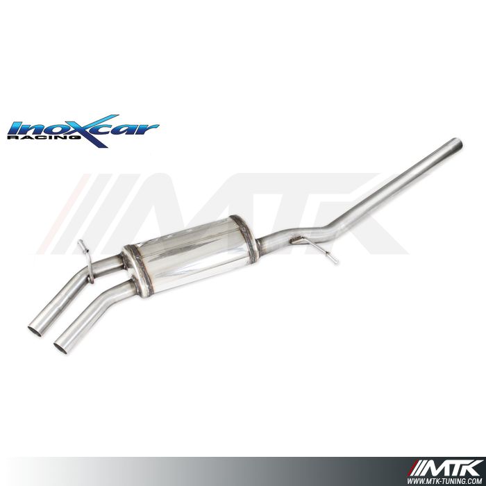 Silencieux intermédiaire Inoxcar Audi A4 B6 1.8 turbo 163cv