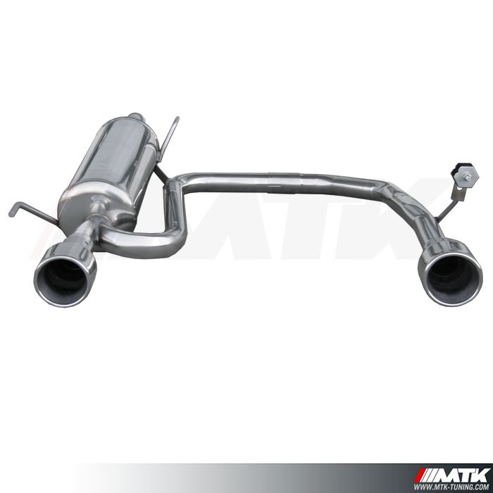 Silencieux Inoxcar Alfa Romeo Mito 1.6 MJTD DPF 16V 115/120cv