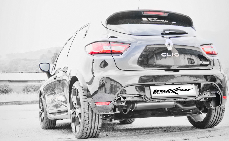 Embout Échappement Pour Renault Clio 4 - Acier Inoxydable | Réduction Bruit, Style | Droit Ou Courbé