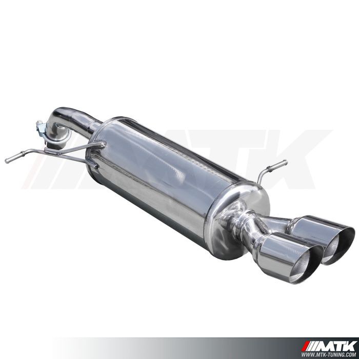 Silencieux Intermédiaire D'échappement Pour Ford Fiesta 1.6 XR2 - Neuf, Référence 1121023, Garantie 2 Ans