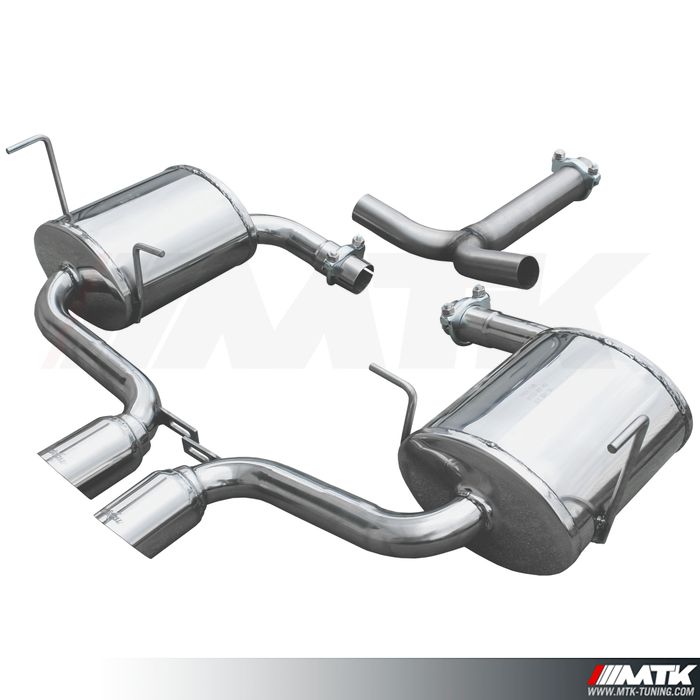 Silencieux Inox sport Ulter : Mini Cooper R50 / R52 1.4 & 1.6