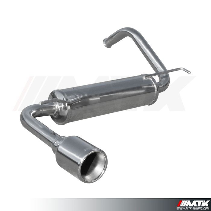Ligne D'échappement Complète (silencieux) Pour Peugeot 107 1.4 HDI - Réf 059B, Acier Aluminisé - Garantie 30 Mois