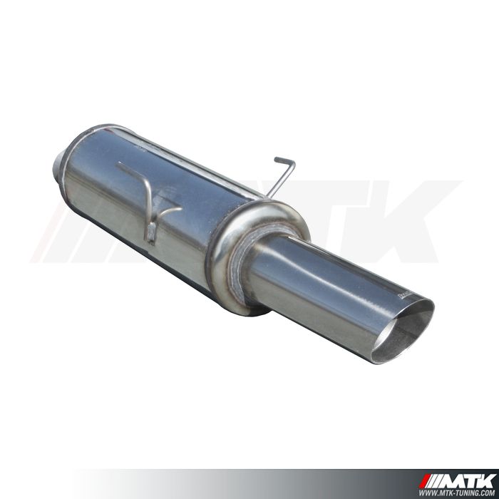 Silencieux Central ASSO 36.6009 Pour Peugeot 205 I Décapotable - Neuf Sous Emballage