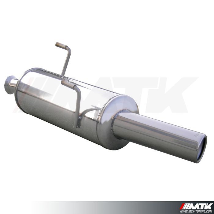 Pot D'Échappement + Kit De Montage Pour VW Transporter IV (1996-1998) 2.4 D 78 CV - Compatible Références OEM