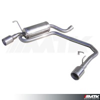 Silencieux Duplex Inoxcar Peugeot 406 Coupé V6