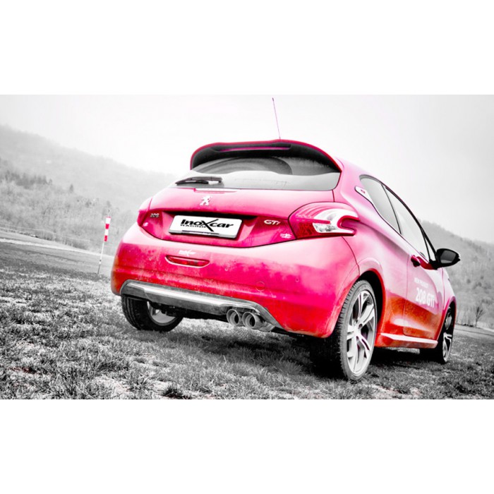 Silencieux Inoxcar Homologu 233 Ce Peugeot 208 Gti 200cv