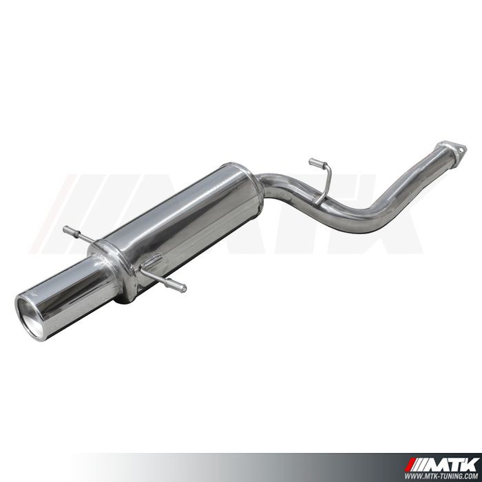 Silencieux Intermédiaire Pour Subaru Impreza 1.5 AWD Dès 2006 - Homologation E, Acier, 30 Mois Garantie