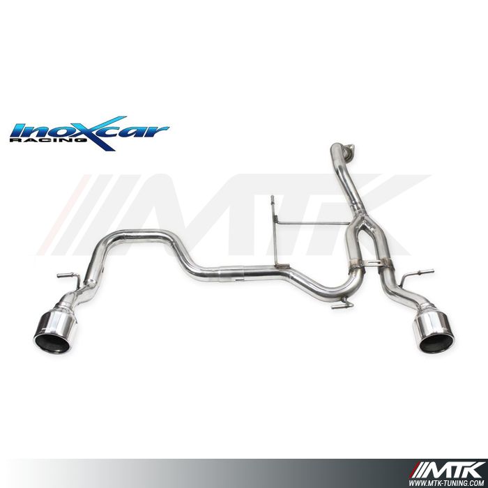 Silencieux Grp A Inoxcar - Suzuki Swift Sport 1.4T Boosterjet 140cv
