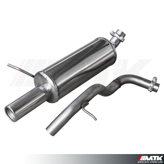 Silencieux D'échappement Universel Amovible Pour Moto - Réduction Du Bruit - Diamètre 35 Mm, Longueur 140 Mm - Filetage 6 Mm - 4