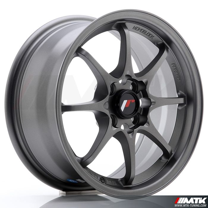 Japan Racing JR5 Gun metal 15x7 ET35